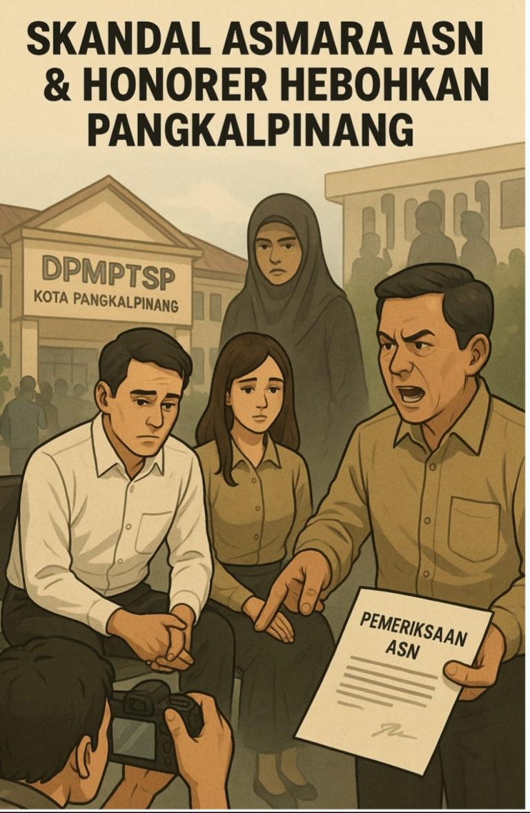 Skandal Asmara ASN & Honorer Hebohkan Pangkalpinang, Kepala BKD: Jabatan YZ Sudah Dicopot Sementara