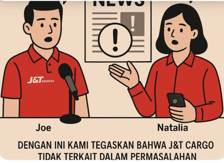 Salah Sebut Nama, J&T Cargo Luruskan Informasi Terkait Kasus Kehilangan Paket