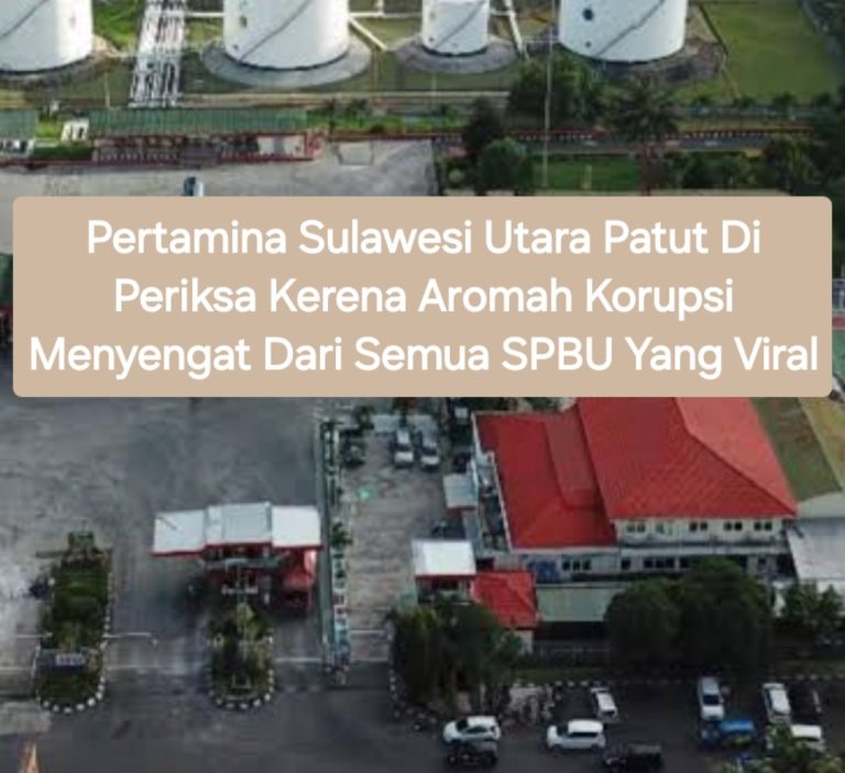 Terlantar Undang-undang Migas Di Pertamina Sulawesi Utara Diduga Sengaja Dipelihara