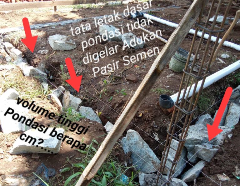 Opik Mandor Pembangunan MCK SDN Pancakarya 1 Tempuran Dipertanyakan Juklak-Juknis Volume Pondasi”Mandor Gelagapan Miris Meringis”